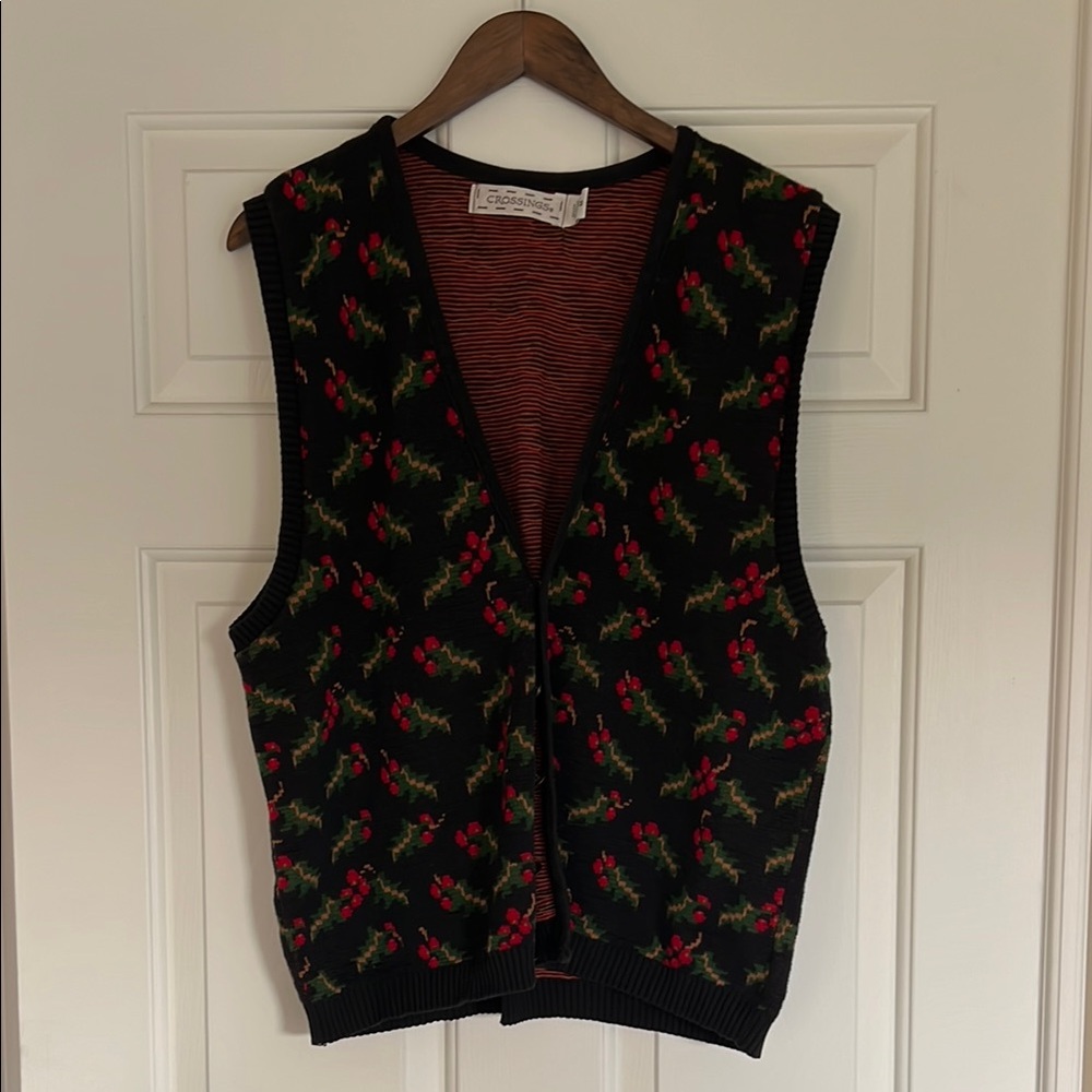 Vintage Festive Christmas Vest